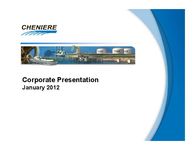 Corporate Presentation – January 2012