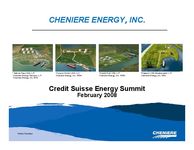 Credit Suisse Energy Summit