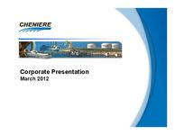 Corporate Presentation – March 2012