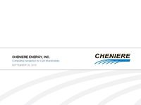 CEI’s Proposed Acquisition of CQH