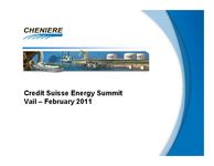 Credit Suisse Vail Conference